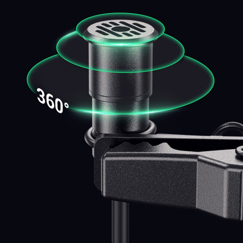 BowLift | Omnidirectional Lavalier/Lapel Microphone, with Noice Cancellation Tech For Recording & Live