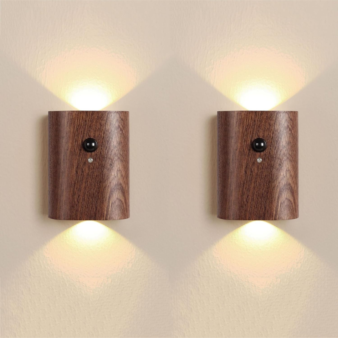BowLift | Rechargeable LED Wall Light with Motion Sensor – Warm White