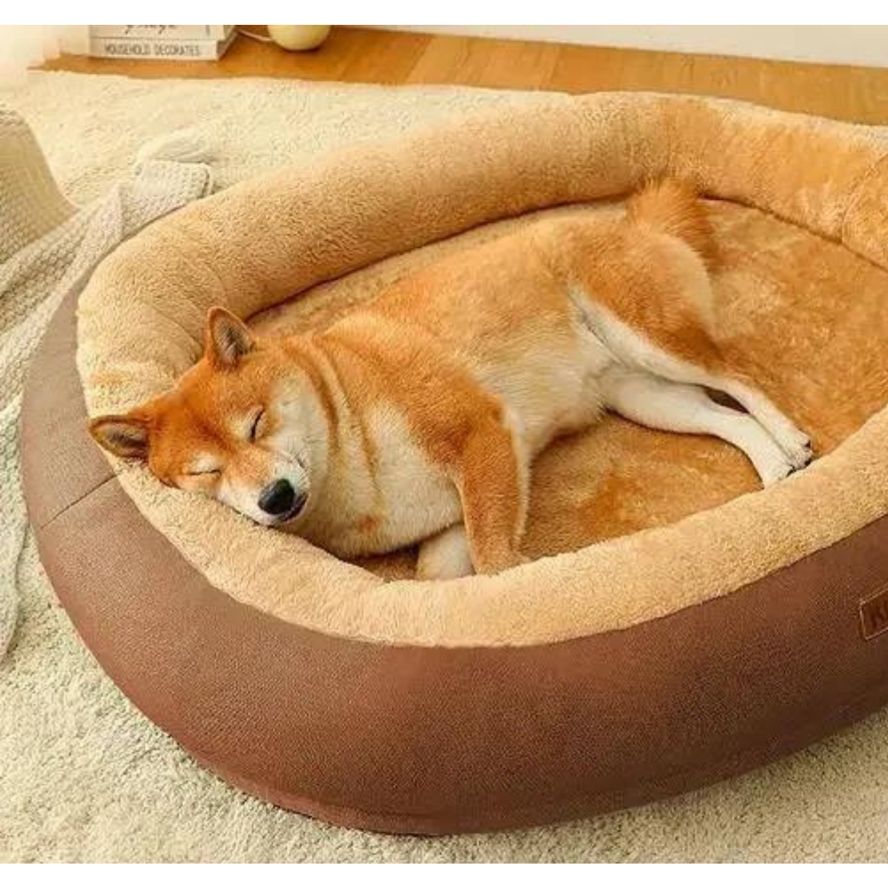 SnugNest • Plush Dog Bed