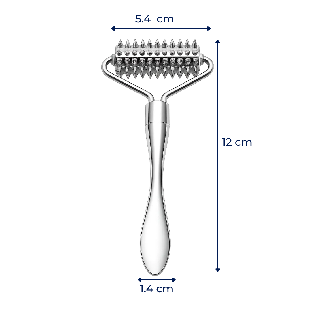 Stress Relief – Stainless Steel – Improves Circulation – Muscle Pain Relief – Home Spa Self-Care Bowlift