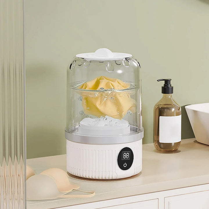 BowLift | Rechargeable Mini Washing Machine for Travel and Home
