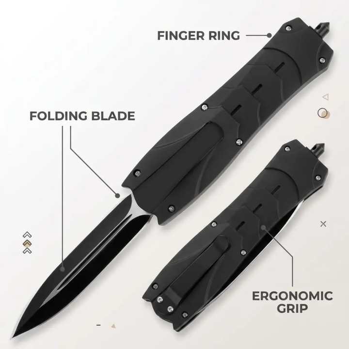 Premium Ergonomic EDC Multitool Self Defense Knife | Bowlift
