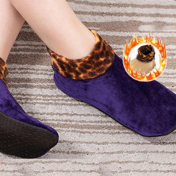 BowLift | Non-Slip Thermal Fleece Floor Socks