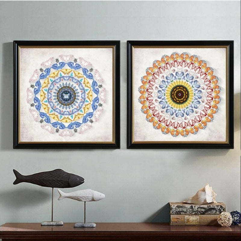 Modern Mandala - Canvas Wall Art Painting | Bowlift