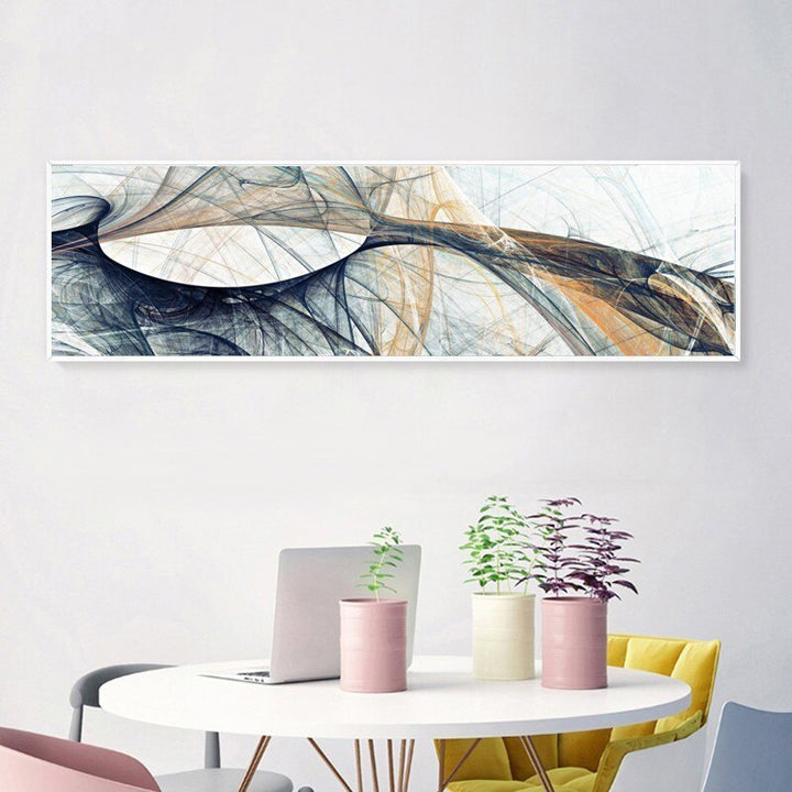 Modern Abstract Psychedelic - Canvas Wall Art Painting | Bowlift