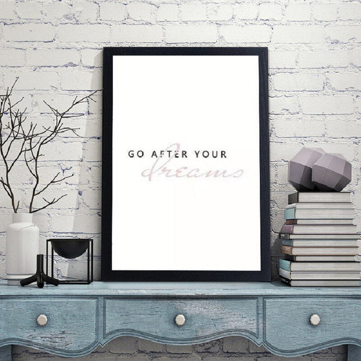 Modern Warm Pink Nordic Fellow Dream - Canvas Wall Art Painting | Bowlift