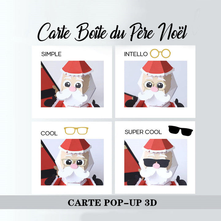 3D Pop-Up Card for the Santa Claus Prank | Bowlift