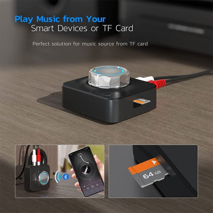 BowLift | Bluetooth 5.0 Audio RCA Receiver