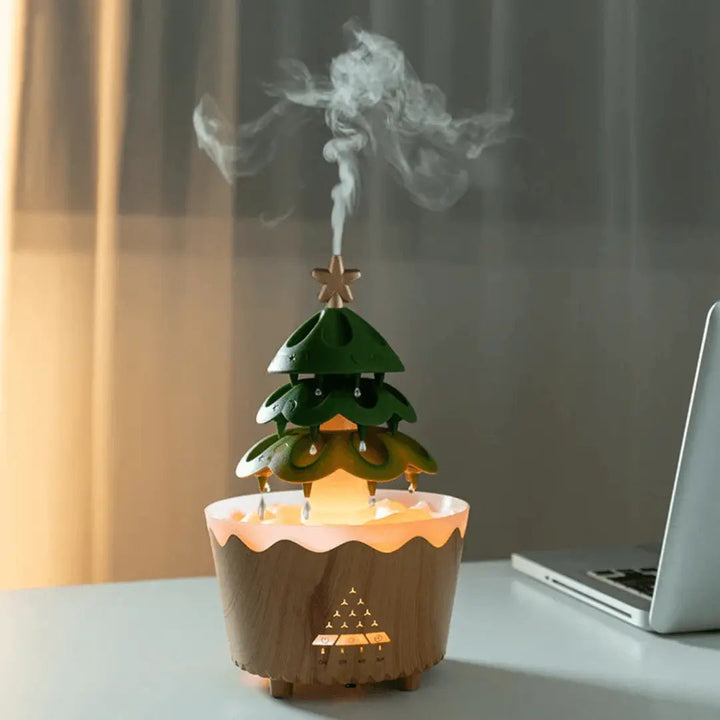 BowLift | AromaBoom Christmas diffuser – Ultrasonic humidifier with LED and USB