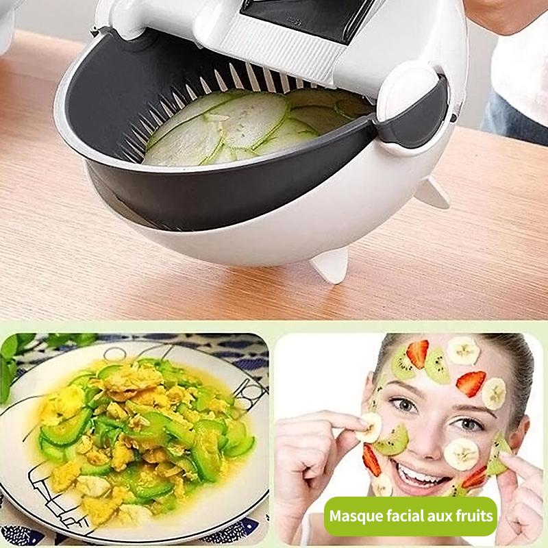 Practical Rotating Vegetable Cutter | Bowlift