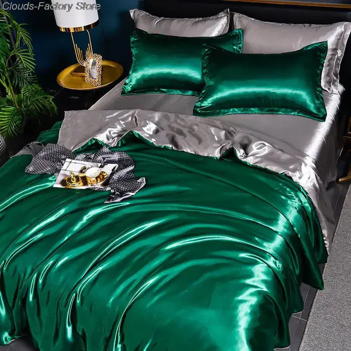 Satin Duvet Cover - Velora | Bowlift