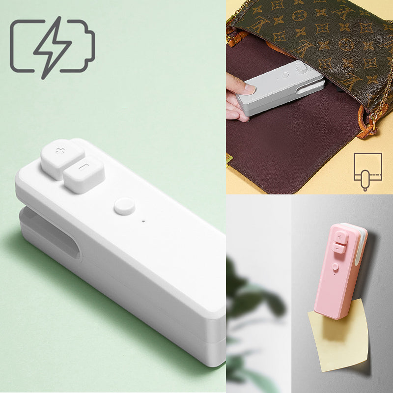 Small USB Rechargeable Mini Sealer | Bowlift