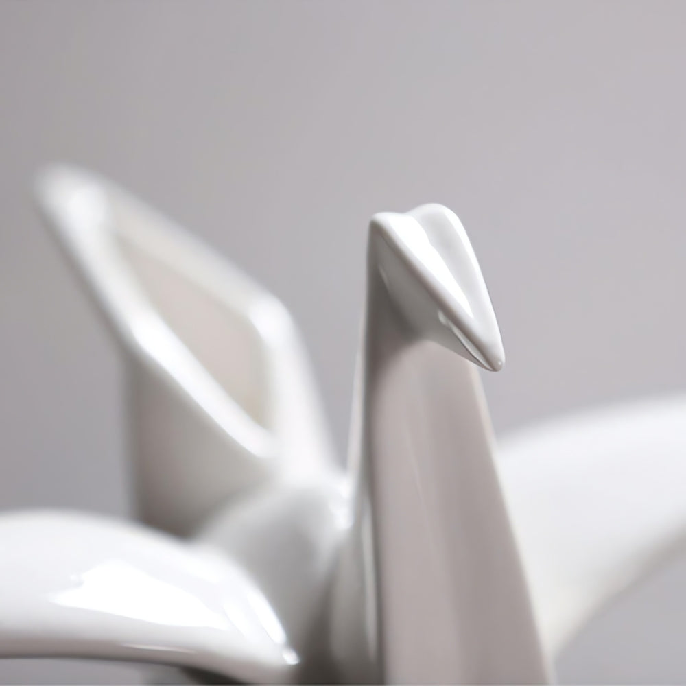 BowLift | Origami-Inspired Ceramic Bird Statue