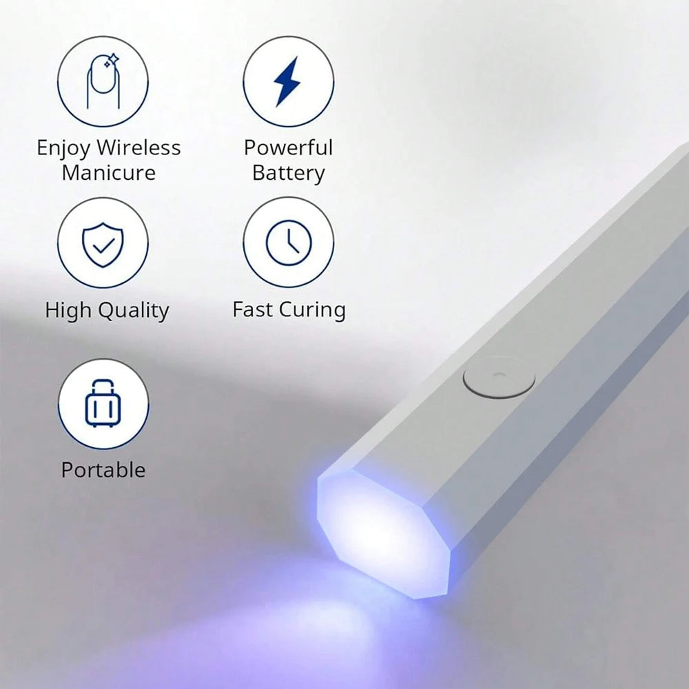 BowLift | Rechargeable UV Nail Lamp with Portable Holder