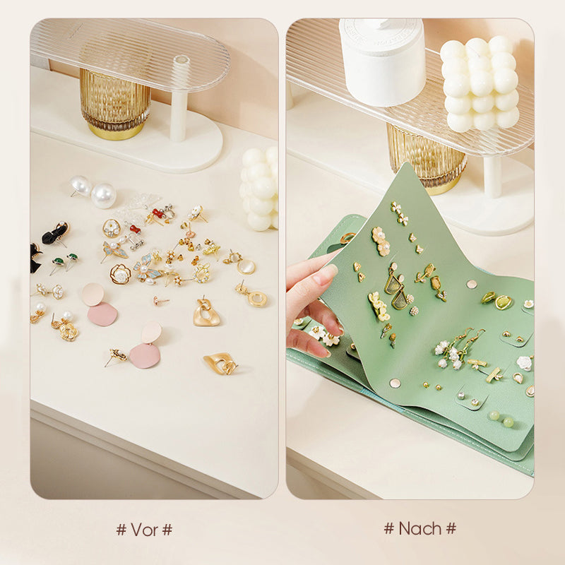 Multifunctional portable travel storage bag for earrings | Bowlift