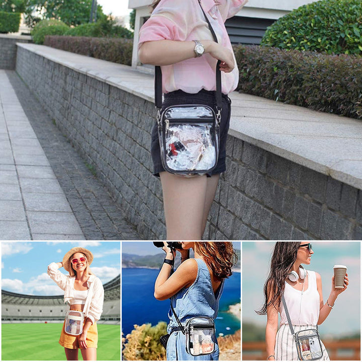BowLift | PVC Transparent Crossbody Bag