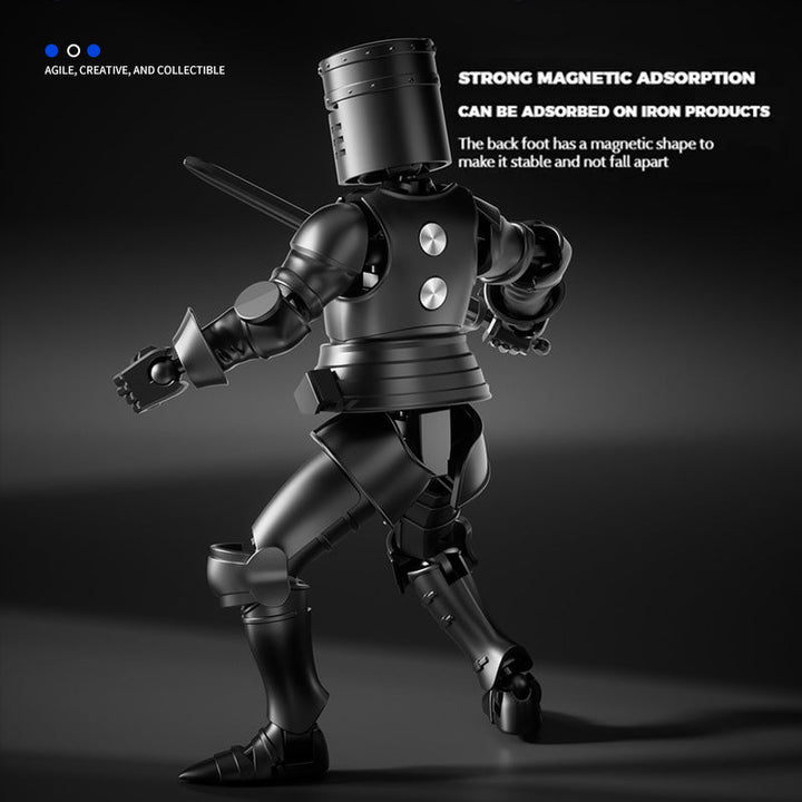 BowLift | DIY Medieval Warrior Strong Magnetic Removable Articulated Doll