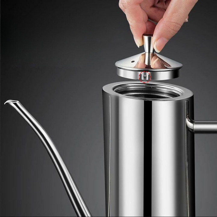 BowLift | Premium Stainless Steel Oil Dispenser Bottle – Leak-Proof Kitchen Oil Container for Cooking, Vinegar & Sauces