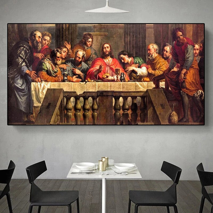 Christmas Jesus Nativity Oil Painting | Bowlift