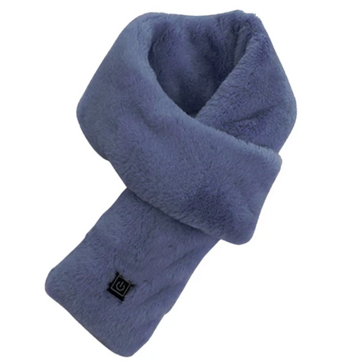 USB-Heated Faux Fur Scarf Bowlift