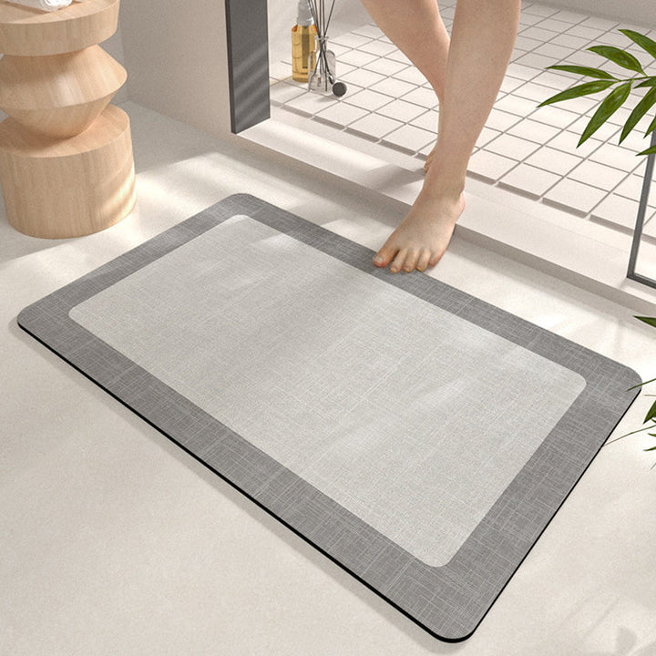 Non-Slip Minimalism Bathroom Floor Mat - Super Absorbent, Easy to Clean | Bowlift