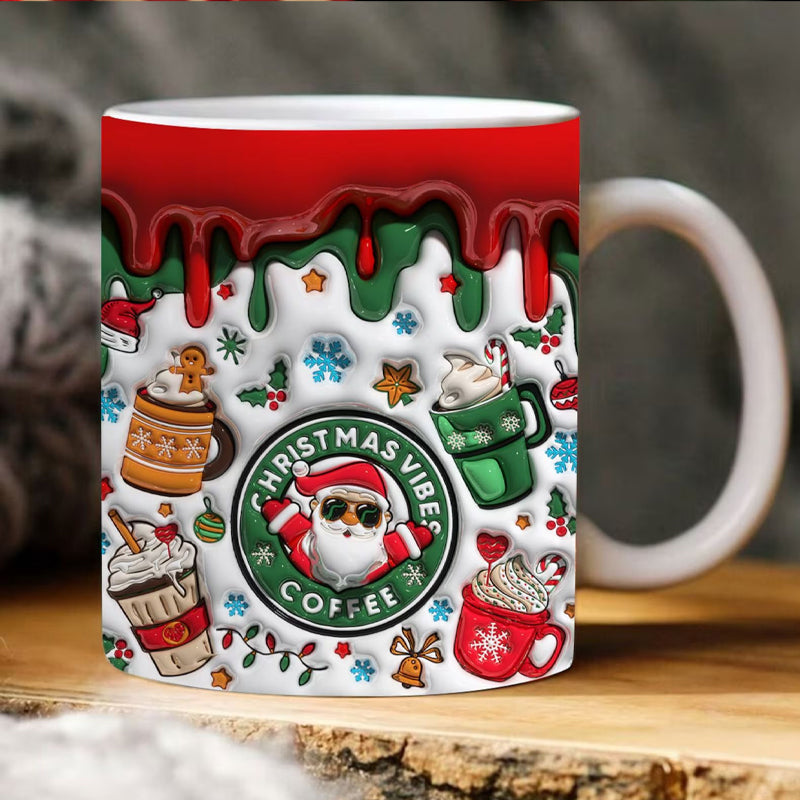 BowLift | 3D Christmas Inflated Mug Wrap