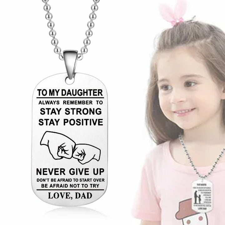 BowLift | English Alphabet Stainless Steel Necklace