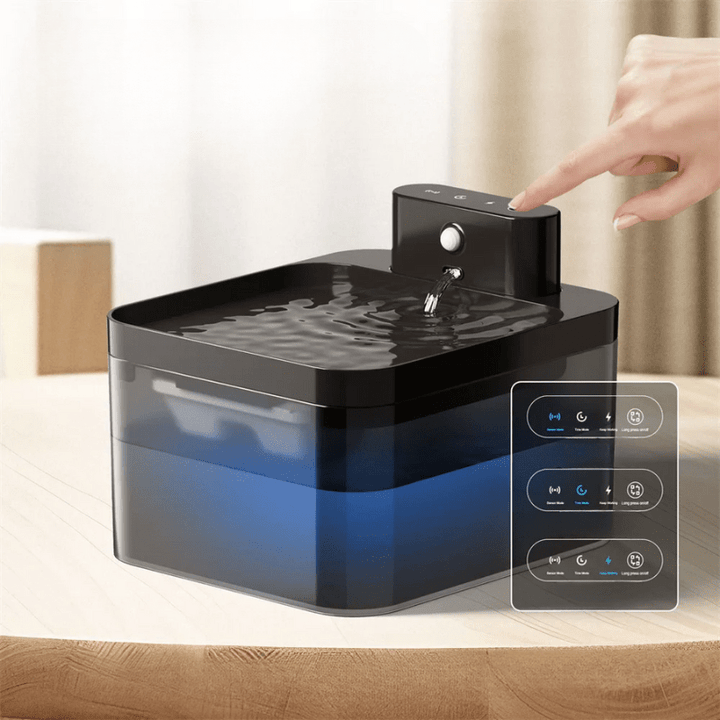 BowLift | Intelligent cat fountain with motion sensor & filtration system