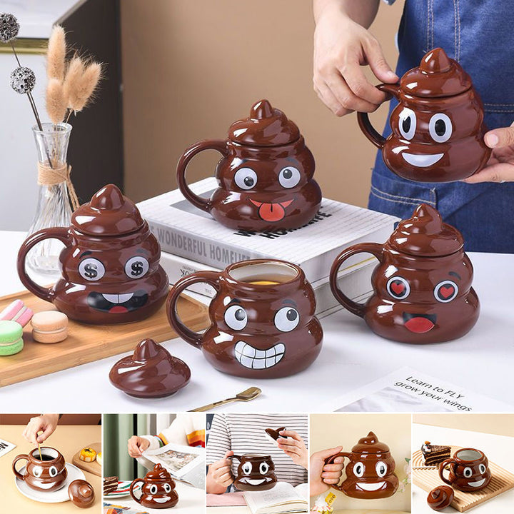 BowLift | Naughty Prank Poop Ceramics Mug