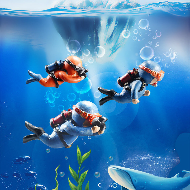 BowLift | Lovely Diver Aquarium Fish Tank Decorations