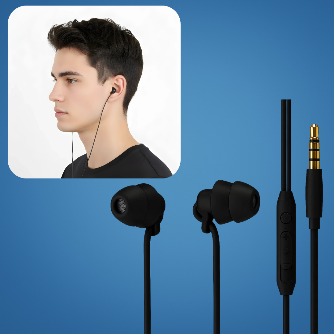 Noise-Cancelling – Ergonomic Silicone – For Side Sleepers – Blocks Snoring & Traffic – All-Night Comfort Bowlift