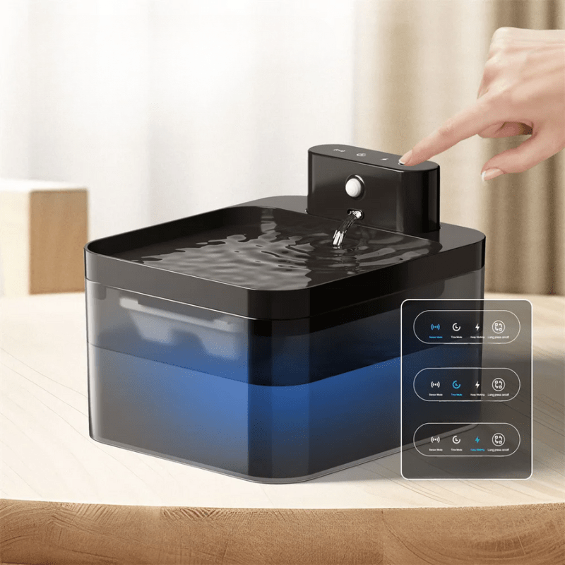 BowLift | Modern water fountain for cats with a wireless sensor