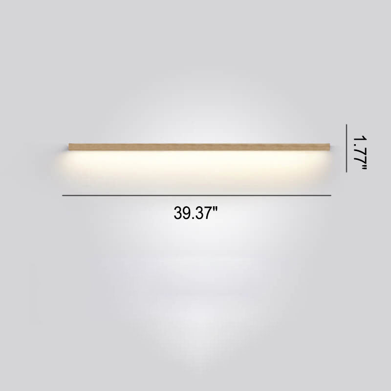 BowLift | ZenBeam Japanese LED Wall Light | Solid Wood Design | Modern Accent Lighting