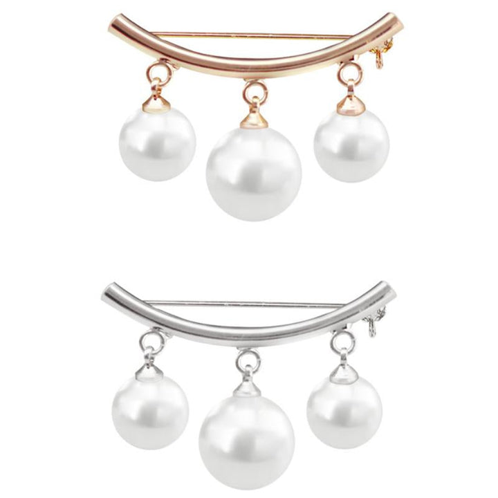BowLift | Nail-free pearl scarf ring waist buckle