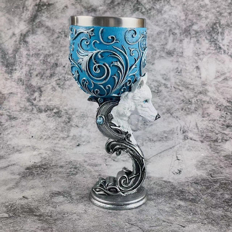 BowLift | 3D carved vintage Champagne Glass