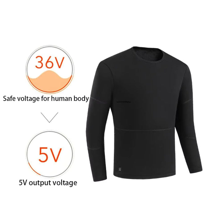 BowLift | Thermal Heated Top - Heat Warming Coat for Mens & Women´s
