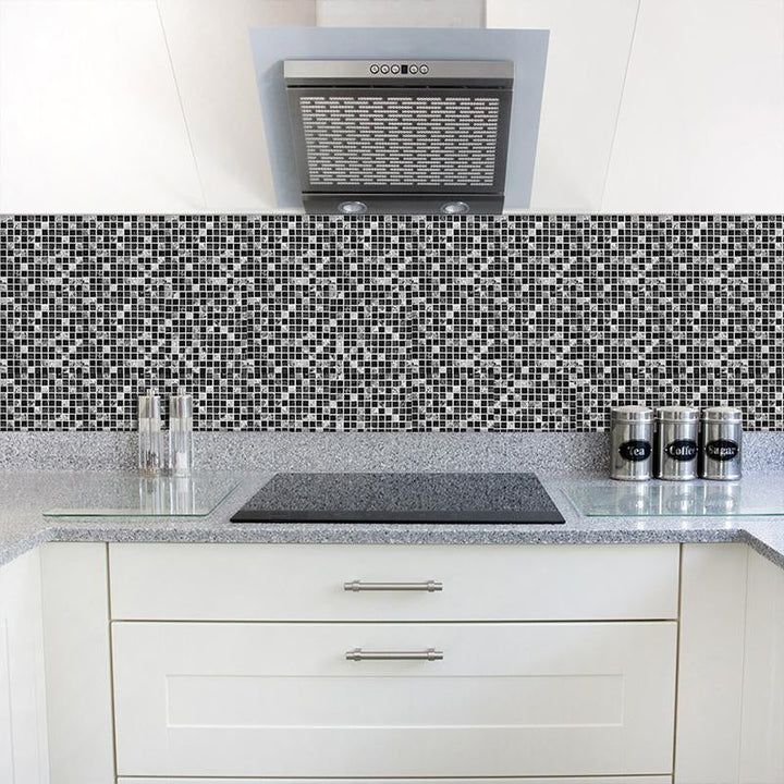 BowLift | Black Mosaic Creative Tile Stickers