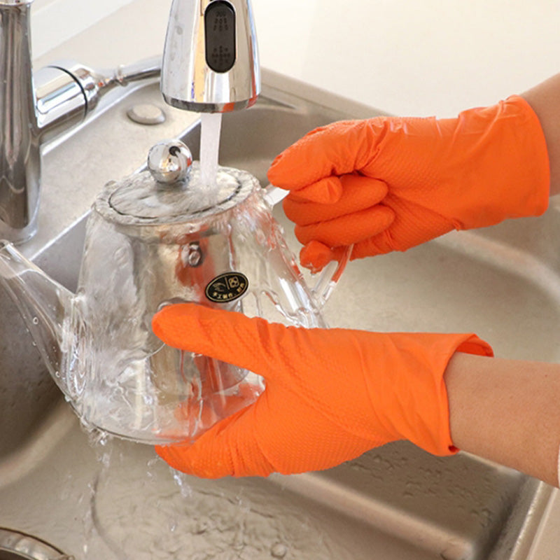 BowLift | Orange Nitrile Gloves