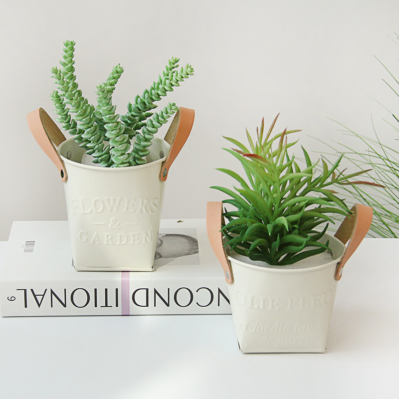 BowLift | Decorative plant pots with leather handles – flower pots for home and garden