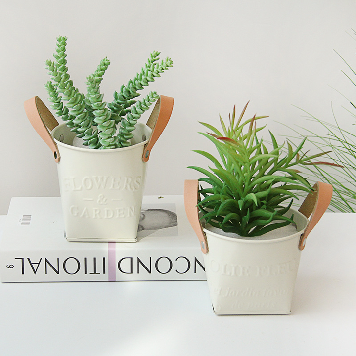 BowLift | Decorative plant pots with leather handles – flower pots for home and garden