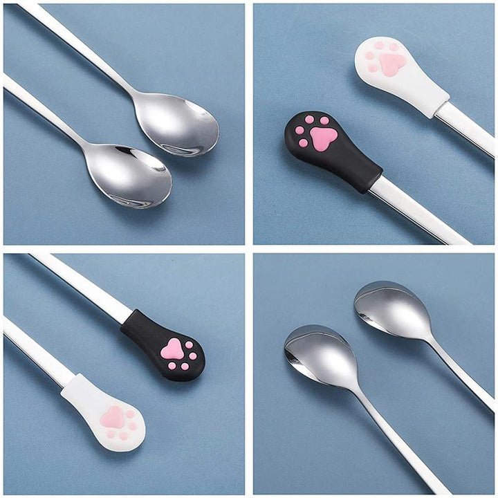 BowLift | Stainless Steel Spoon for Food with Cat Claws