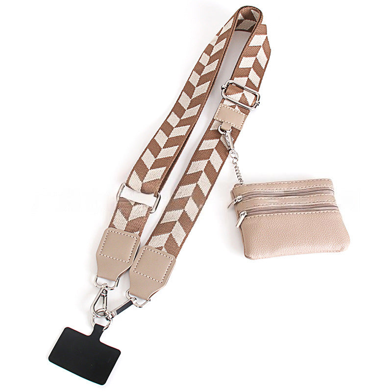 BowLift | Phone Strap with Zippered Pouch