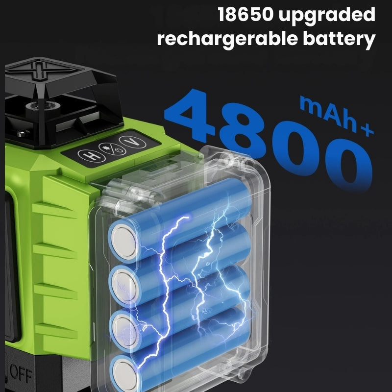 BowLift | 16-Line Professional 4D Laser Level – Precise Measurements and Accurate Alignment
