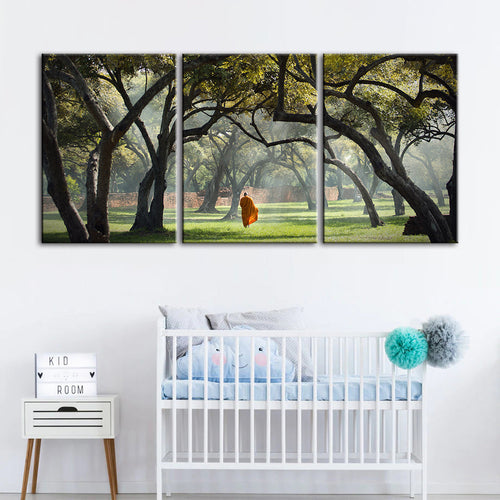 Walk The Earth 3 Piece - Canvas Wall Art Painting | Bowlift