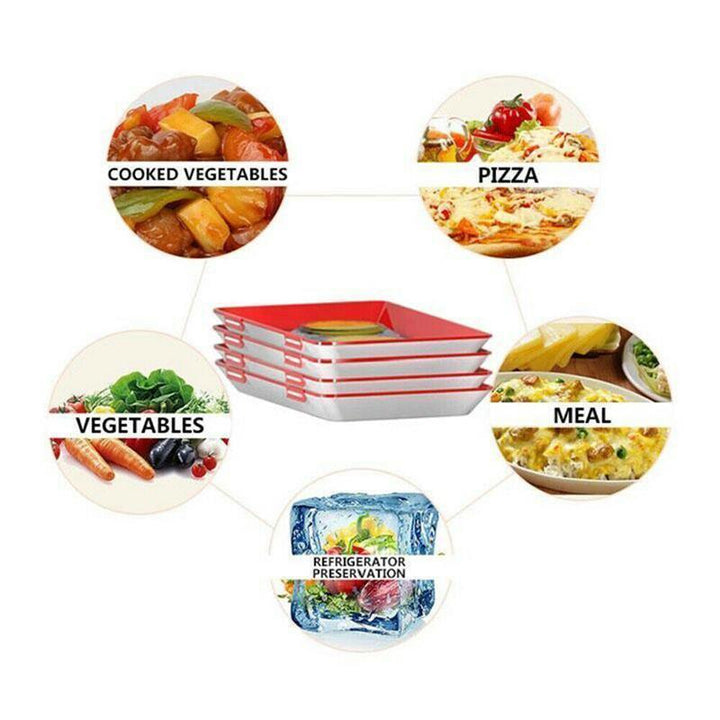 Stackable Vacuum Food Preservation Trays | Bowlift