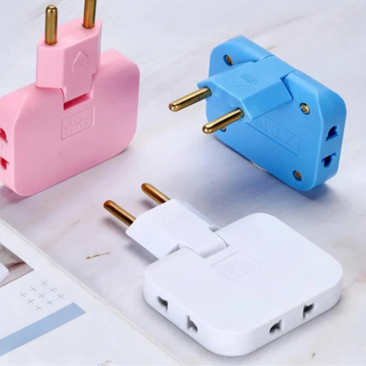 FlexiPlug – Ultra-thin 180° rotatable power strip with multiple sockets Bowlift
