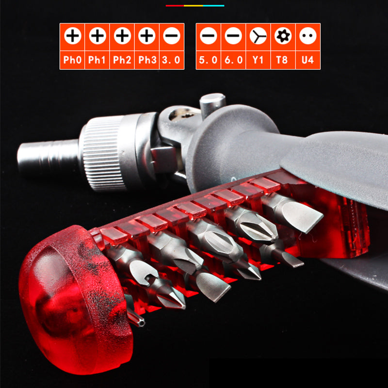 BowLift | 10 In 1 Ratchet Multitool Screwdriver Set