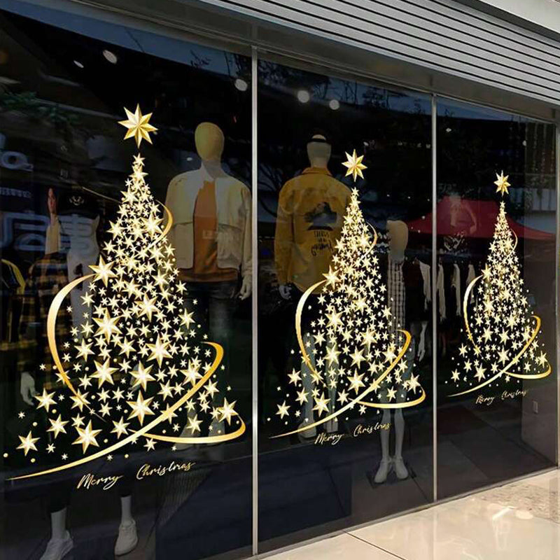 BowLift | Christmas tree window sticker