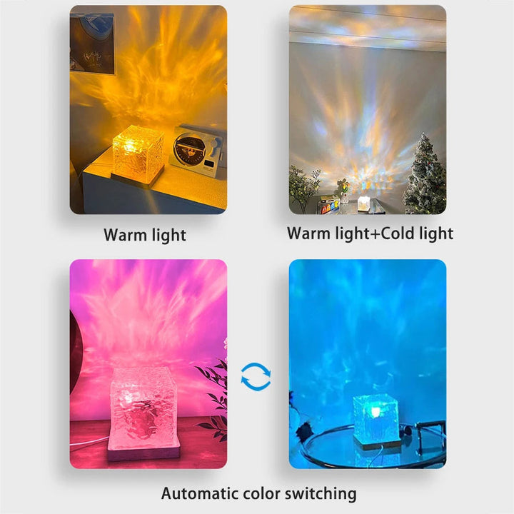 BowLift | Aurora Northern Lights Lamp – Create a Magical Northern Lights Experience in Your Home with Stunning Light Effects
