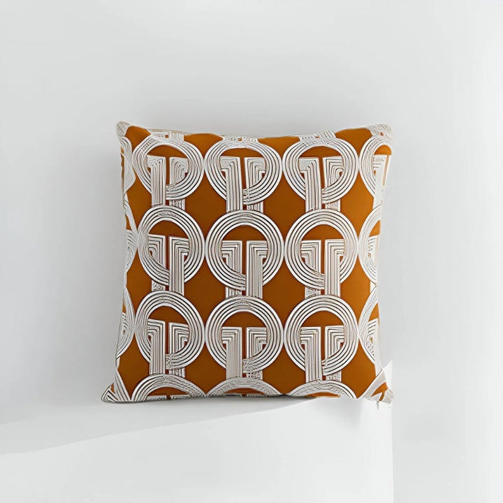 BowLift | Modern Interlock Pattern Cushion Cover